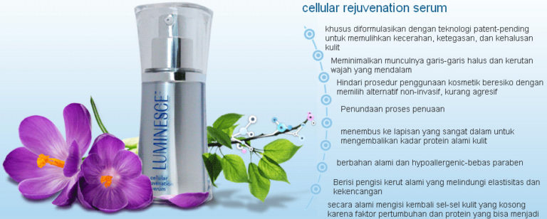luminesce cellular rejuvenation serum 001 768x308 » LUMINESCE™ Cellular Rejuvenation Serum dari Jeunesse Global